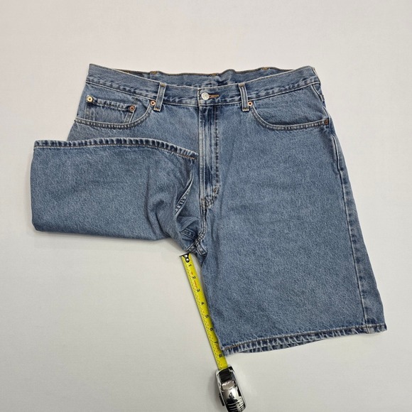 Levis 550 Relaxed Fit Denim Shorts Mens 38 Medium Wash Blue Cotton Vintage - Picture 15 of 16
